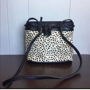 Rare Brandy Melville cheetah bucket purse